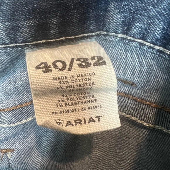 Ariat Denim Slim Boot Men’s Jeans - Picture 7 of 7